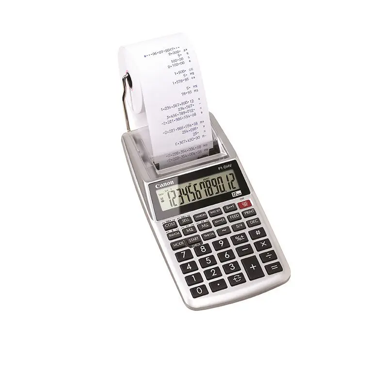 Commercial Digital Printing - 2025 P1-DHVG Portable Printing Calculation 12-digit