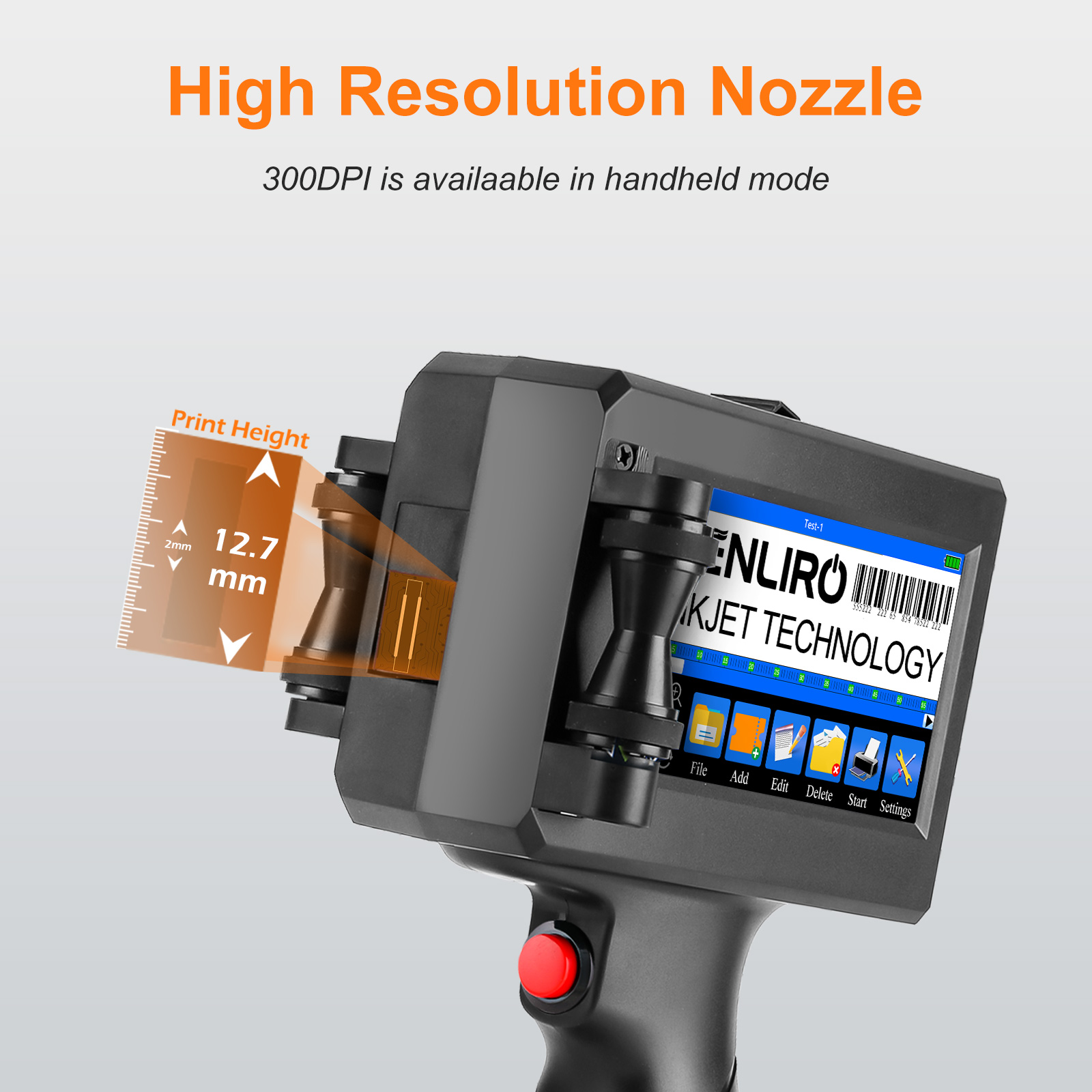 CENLIRO 12.7/25.4mm Handheld I - Commercial Book Printing Machines review and price