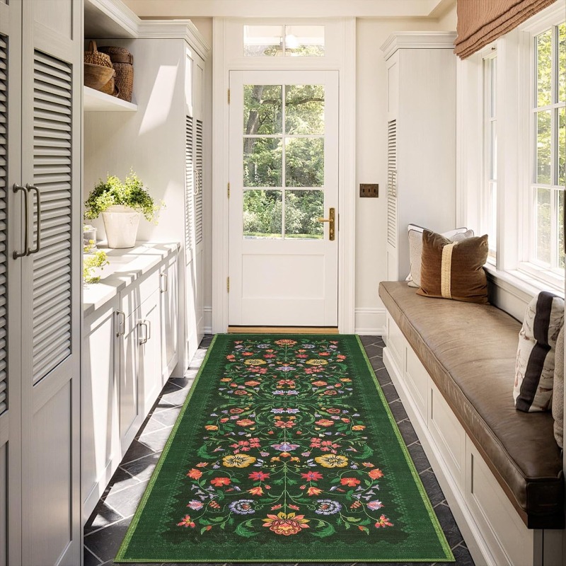 Retro Runner Rug Nordic Style  - Printing On Commercial review and price