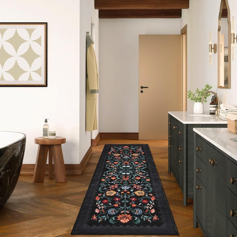 Retro Runner Rug Nordic Style  - Printing On Commercial review and price