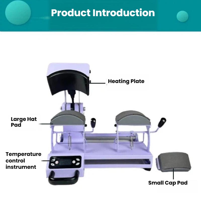 Double Station Cap Heat Press  - Heat Press Machine review and price