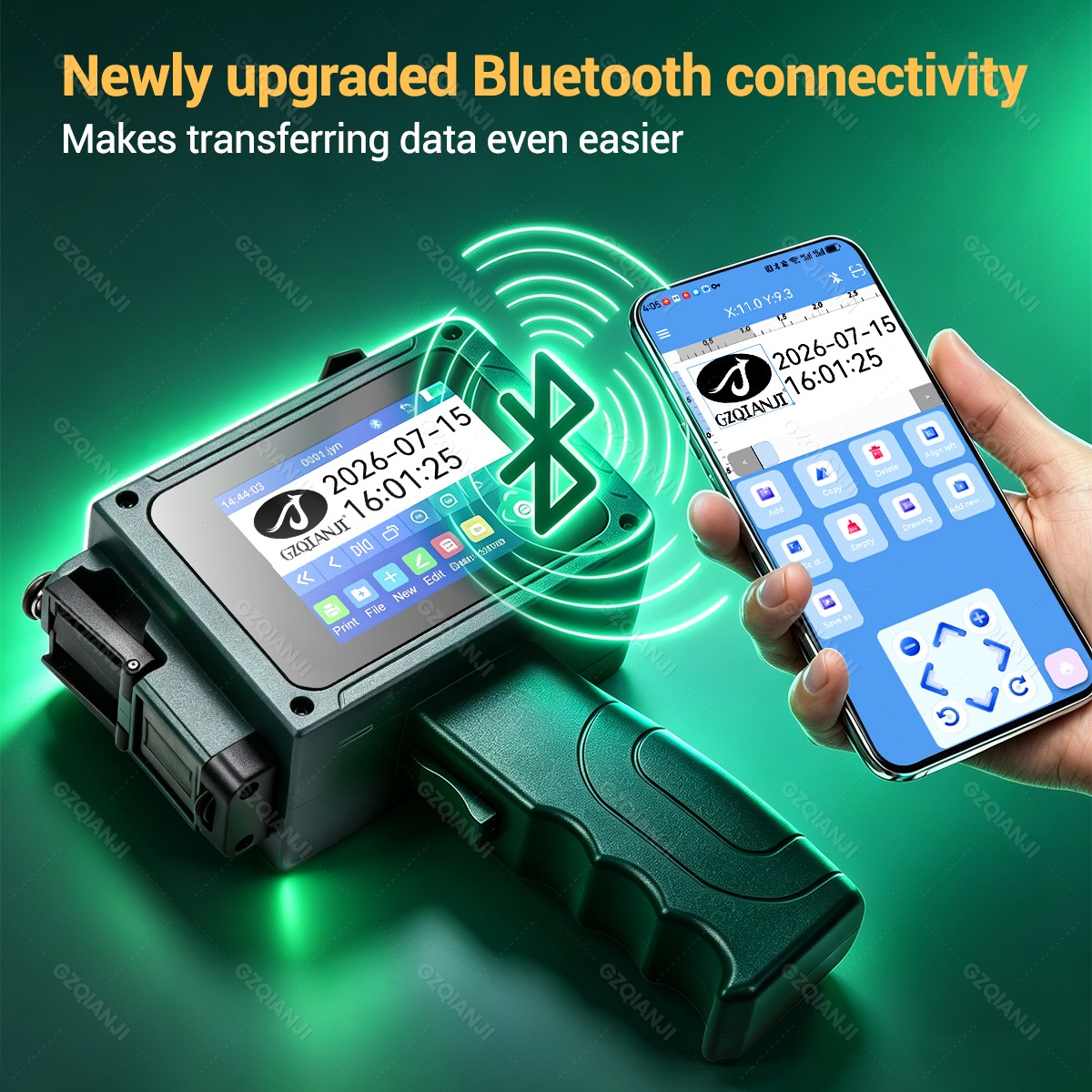 Bluetooth 12.7mm Mini Inkjet P - Commercial Printing Network review and price