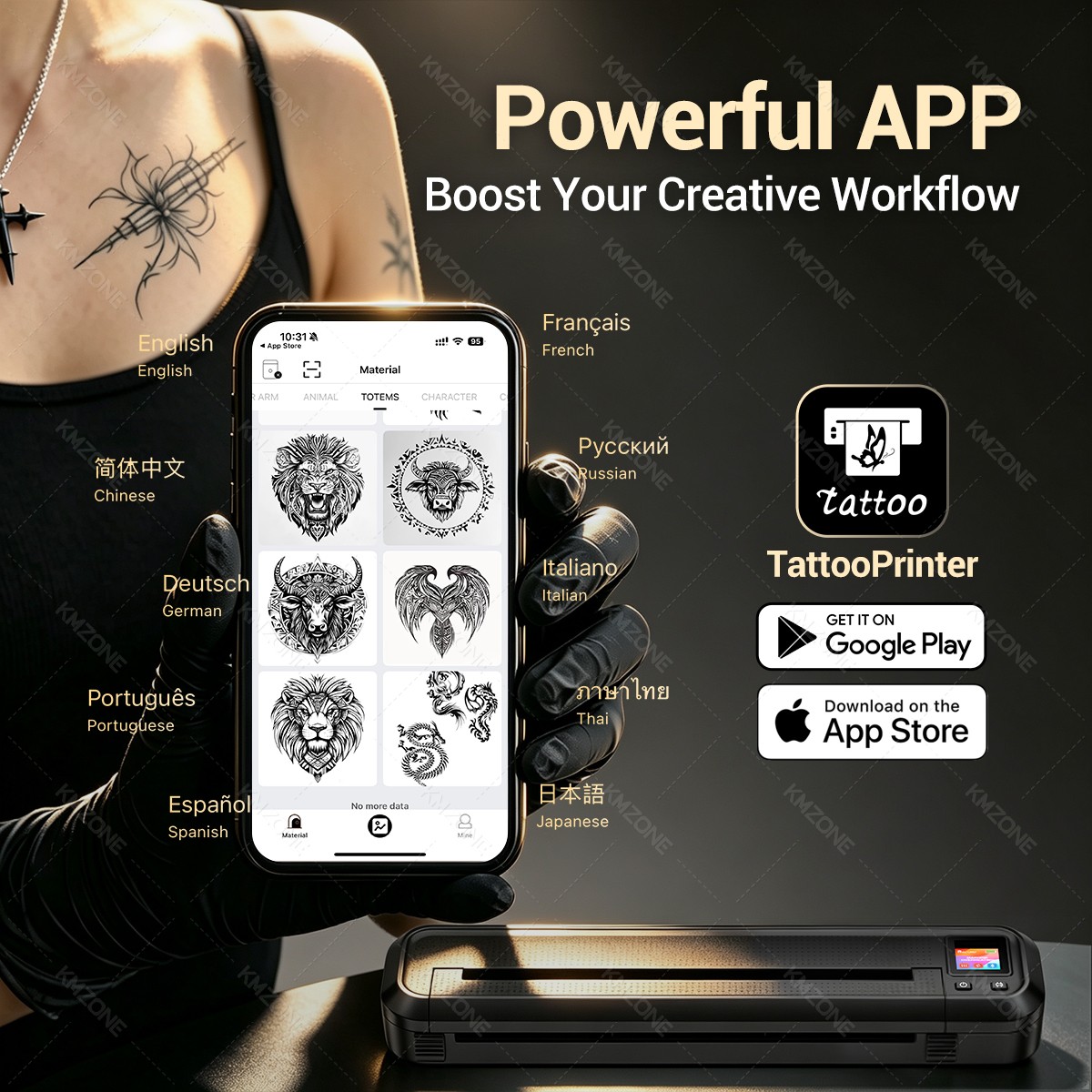 Screen Display A4 Tattoo Trans - Commercial Printing Network review and price