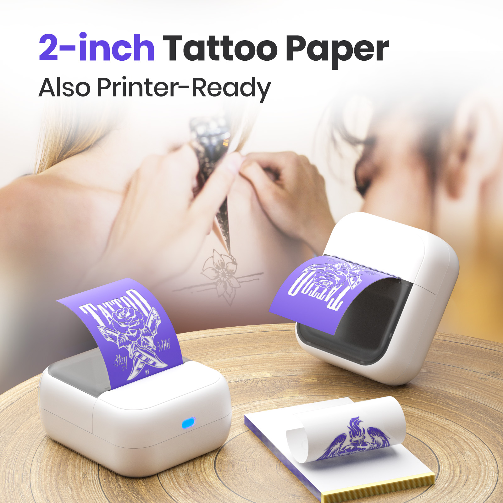 C50 Mini Wireless Tattoo Print - Commercial Book Printing Machines review and price