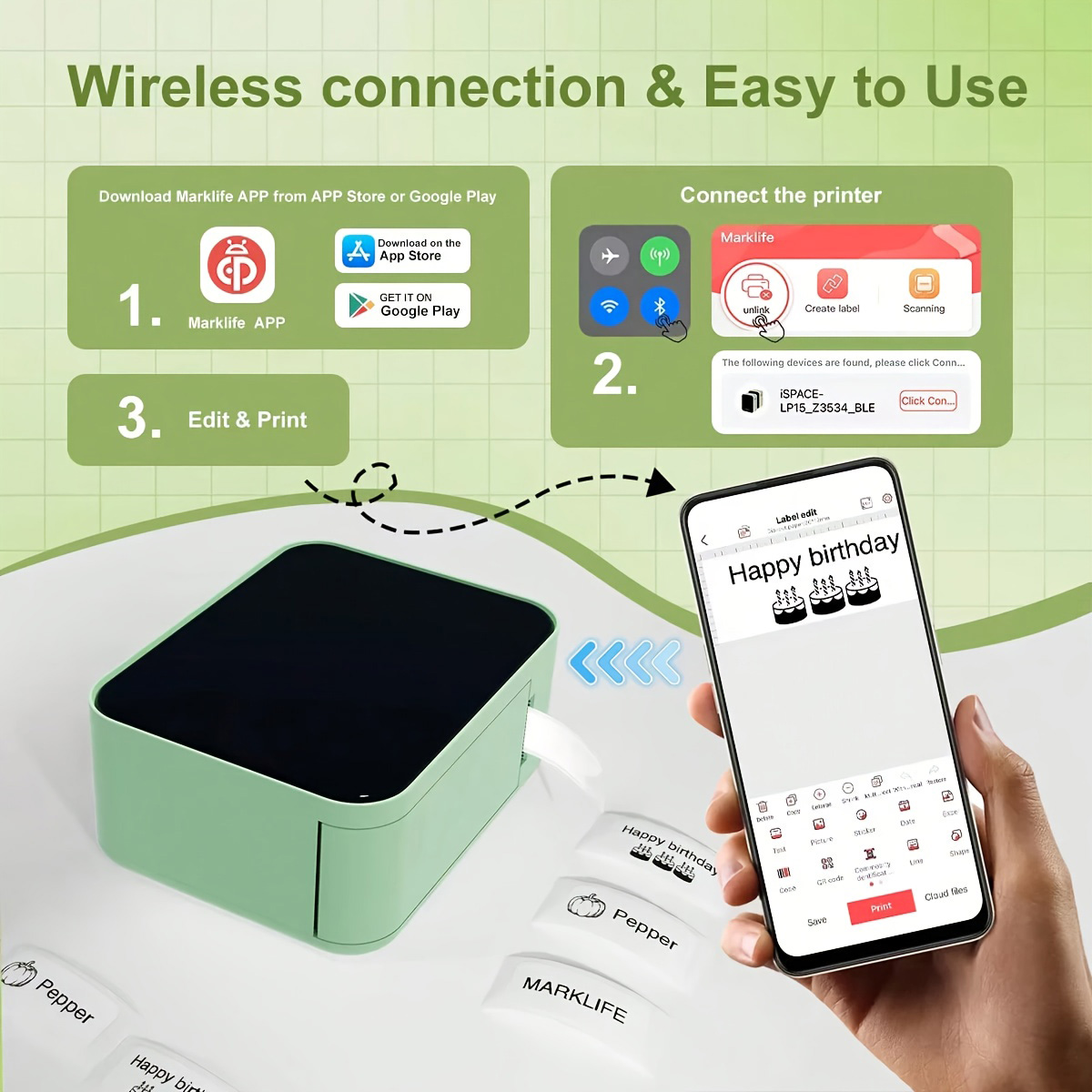Marklife P15 Label Printer Por - Commercial Printing Network review and price