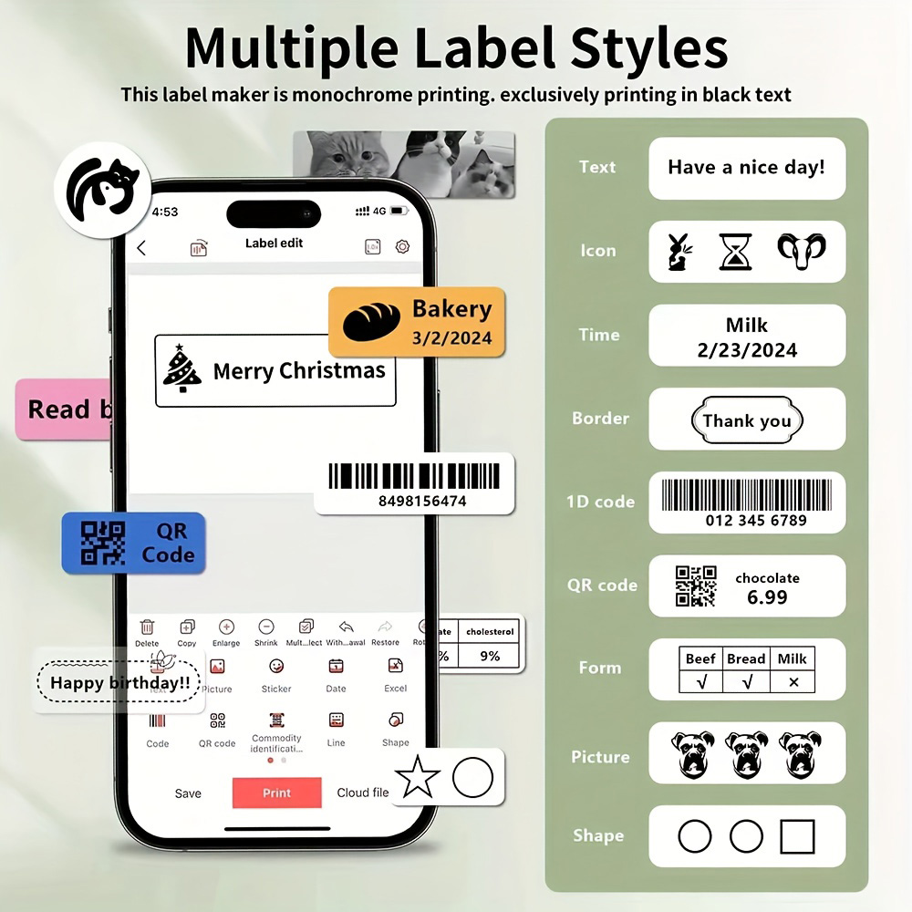 Marklife P15 Label Printer Por - Commercial Printing Network review and price