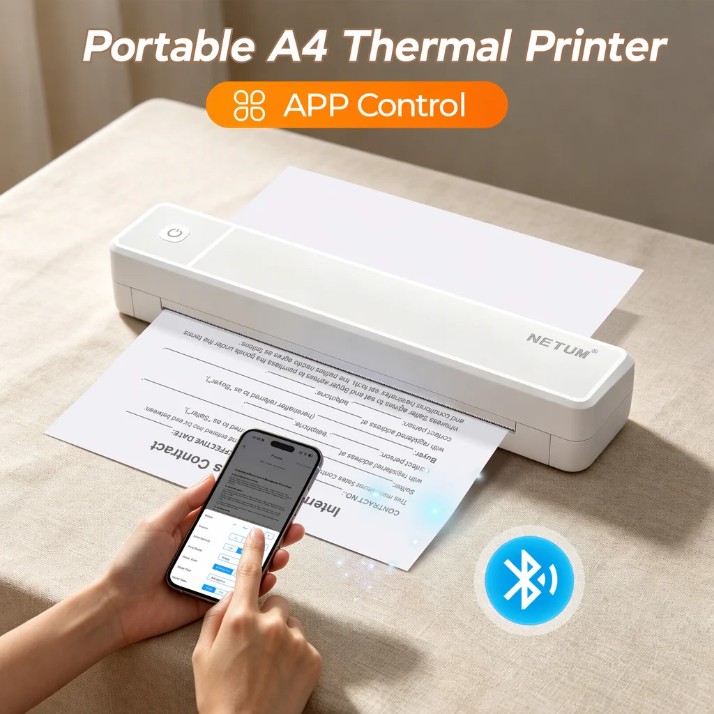 Mini A4 Thermal Printer Suppor - Commercial Book Printing Machines review and price
