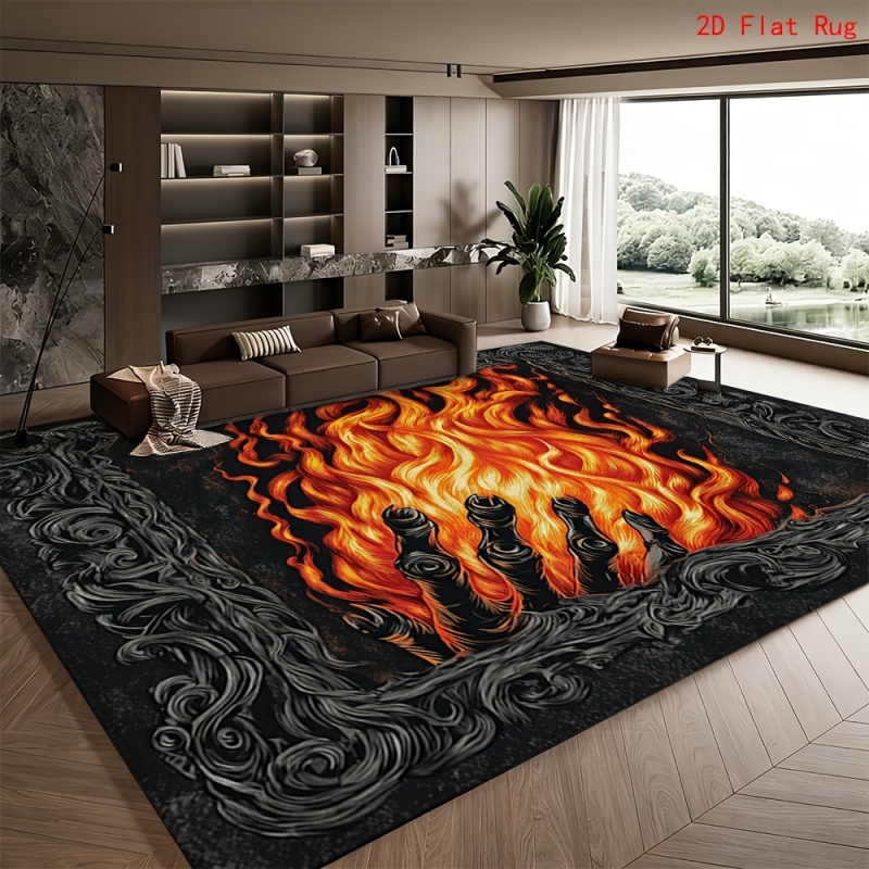 2D Black Cat Rock Crack Print  - Commercial Printing Services review and price