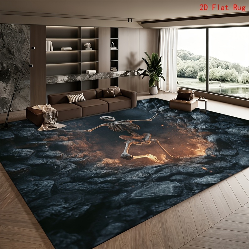 2D Black Cat Rock Crack Print  - Commercial Printing Services review and price