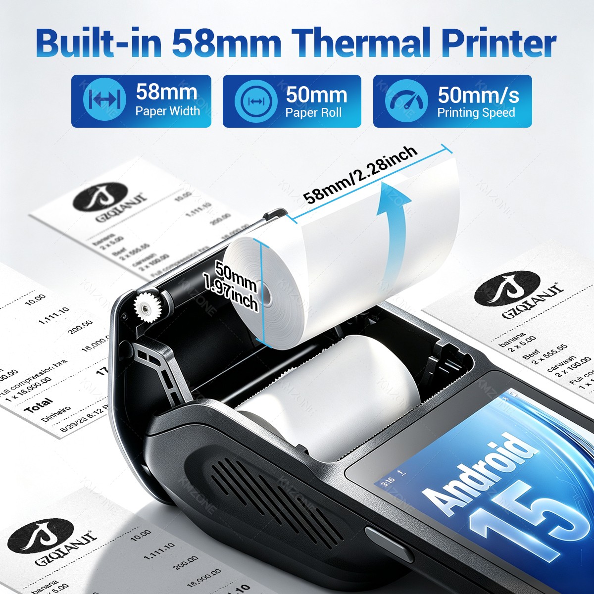 3G32G Android 15 PDA Terminal  - Commercial Printing Network review and price