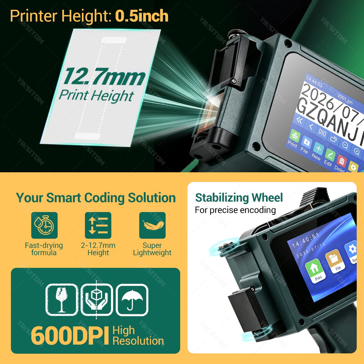 Newly Upgraded 0.5Inch 12.7mm  - Commercial Printing Network review and price