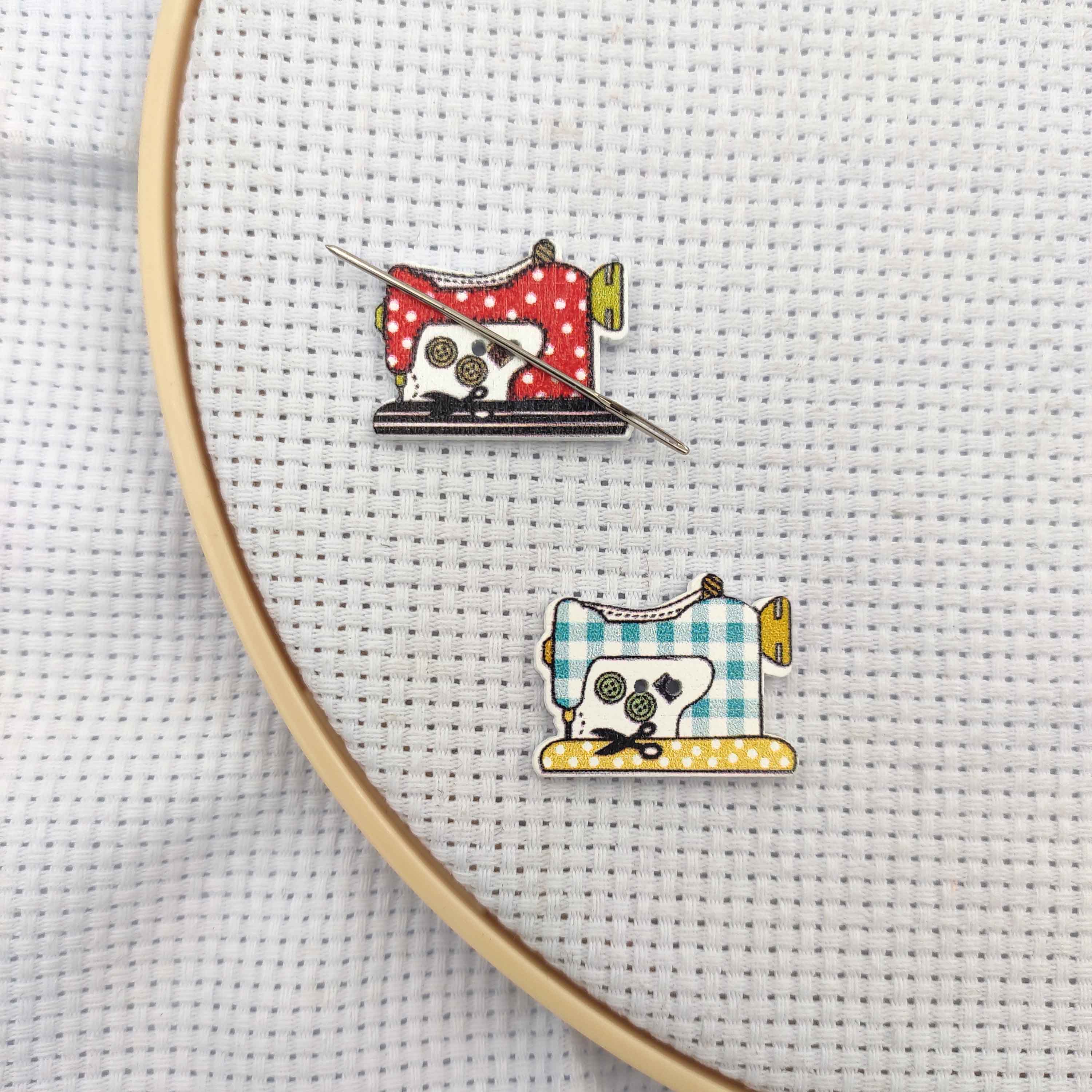 Needle Minders Wood Sewing Mac - Commercial Embroidery Machine review and price