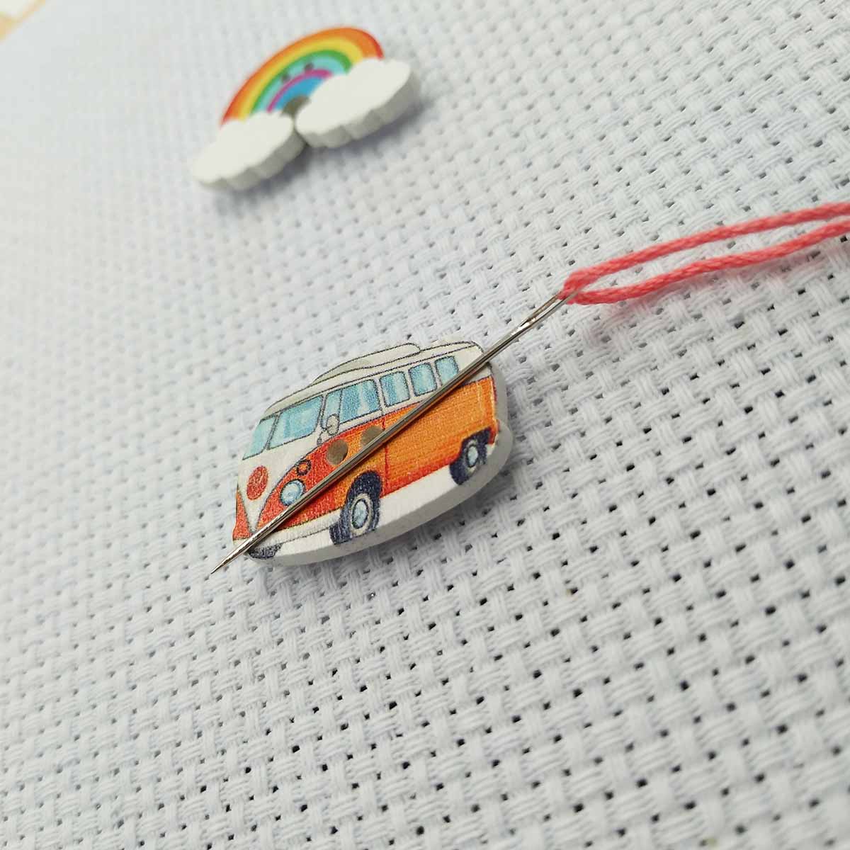 Needle Minders Wood Sewing Mac - Commercial Embroidery Machine review and price